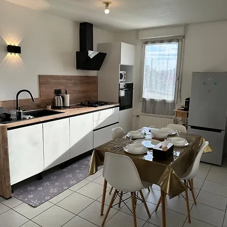 Lumineux Proche Eurexpo Lyon, Groupama Stadium Et Arena Apartament
